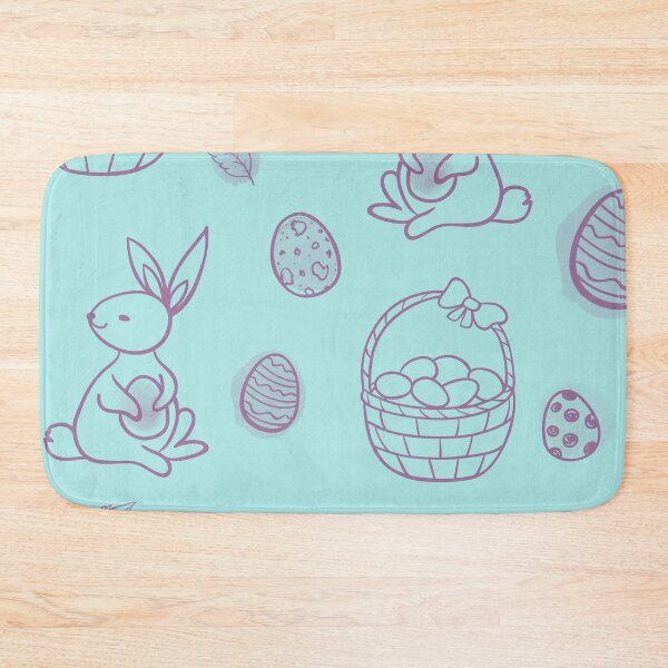Item preview, Easter Bunny Rabbit Pattern designed and sold by artworkbyrihen.