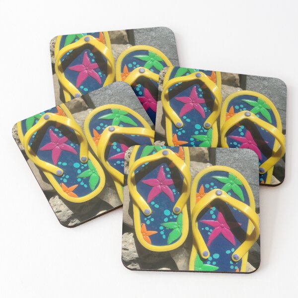 Item preview, Tropical Flip Flops Magnets designed and sold by Kaushal Pal.