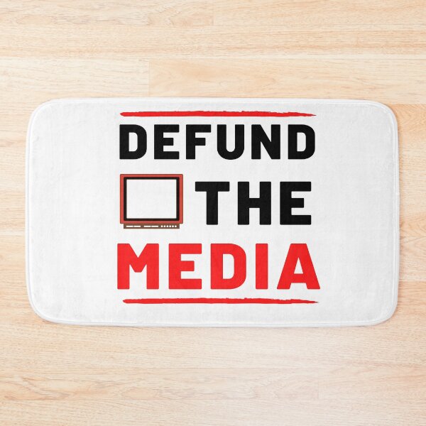 Item preview, Defund the media, old television  designed and sold by bas19101.