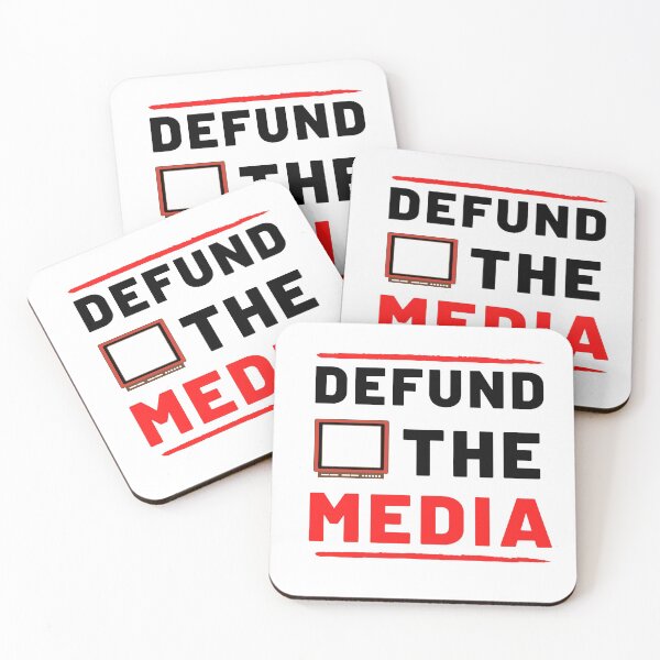 Item preview, Defund the media, old television  designed and sold by bas19101.