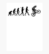 Biker Evolution Photographic Print