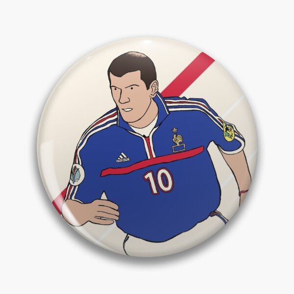 Item preview, Zidane France designed and sold by IllustratingOwl.