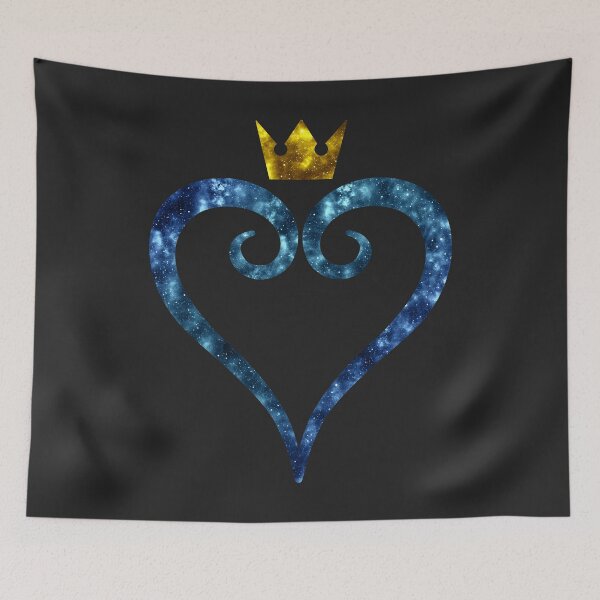 Item preview, Kingdom Hearts Logo (Galaxy Design) designed and sold by Kamurata.