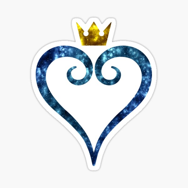 Artikel-Vorschau von Kingdom Hearts-Logo (Galaxy-Design), designt und verkauft von Kamurata.