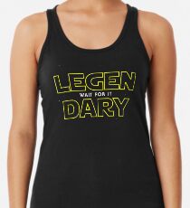 Die Legende erwacht Racerback Tank Top