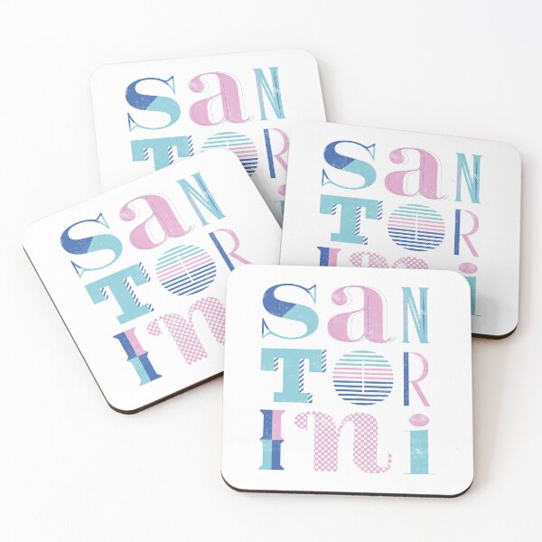 Item preview, Santorini typography designed and sold by stu-dio-art.