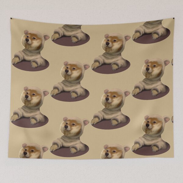 Item preview, Shiba Inu in a Bear Suit designed and sold by SourAnita.
