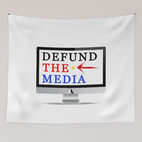 Item preview, defund the media designed and sold by prem sai.