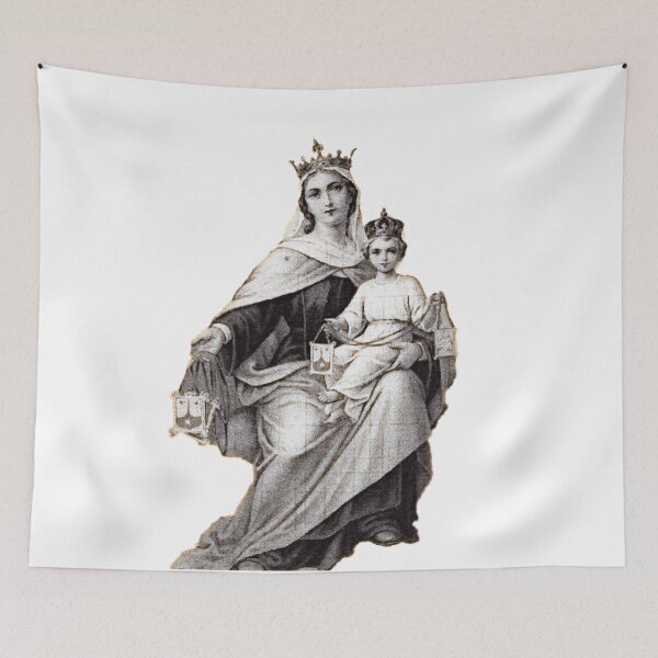 Item preview, Our Lady of Mount Carmel (brown) designed and sold by neteor.