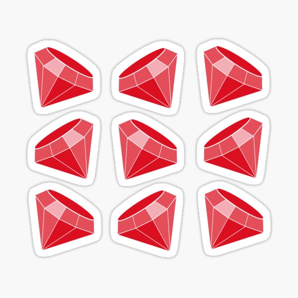 Item preview, Red Ruby Jewel Pattern designed and sold by ToriaScarlett.