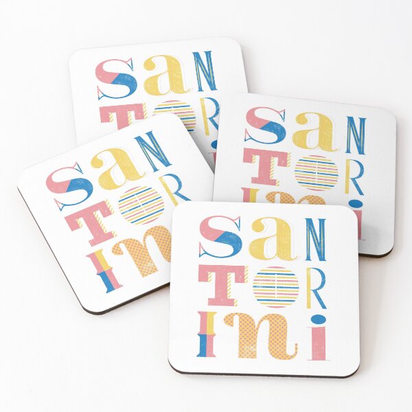 Item preview, Santorini typography designed and sold by stu-dio-art.