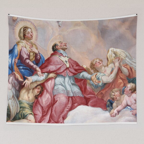 Item preview, Virgin Mary & St. Charles Borromeo designed and sold by Shalone Cason.