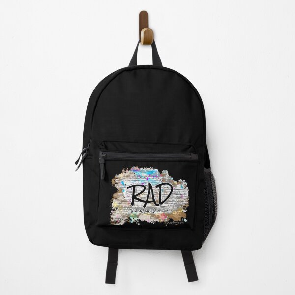 Item preview, RAD - River Arts District - Asheville, NC - Black BG designed and sold by Serena's Asheville Merch.