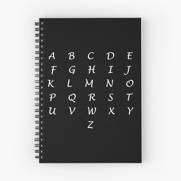 Item preview, Alphabet Letters White Font designed and sold by Mahdi Hammoud.