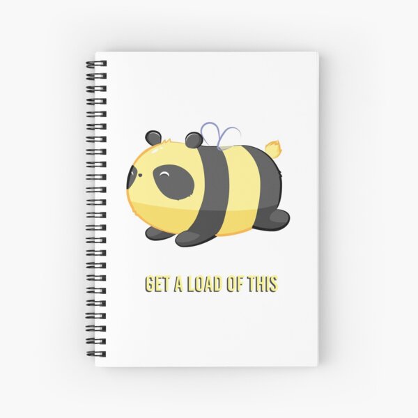 Vector Bee Spiral Notebooks Redbubble - bumblebees are out roblox id