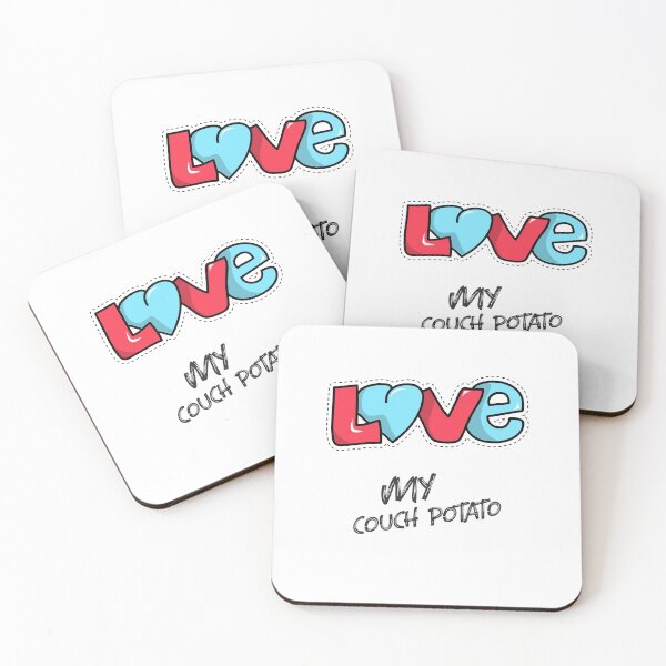 Item preview, Love my Couch Potato Design designed and sold by benarik.
