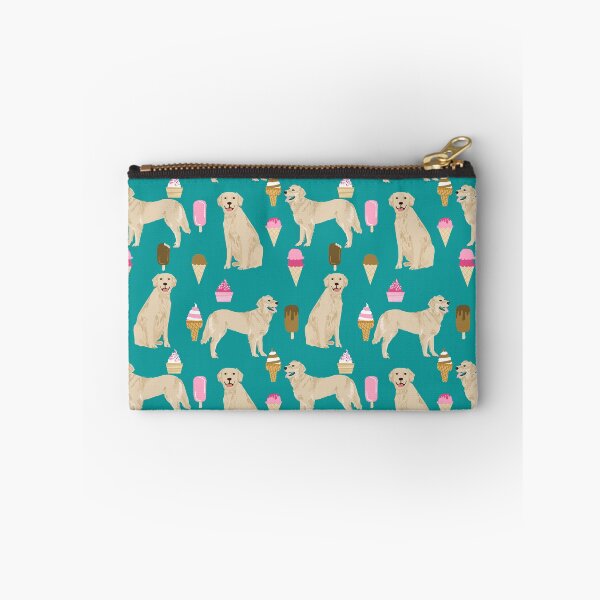 Item preview, golden retriever ice cream pattern - dog, dogs, golden retriever, pet, cute dog, mountains, dogs,  designed and sold by PetFriendly.