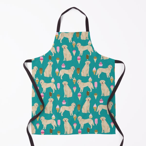 Item preview, golden retriever ice cream pattern - dog, dogs, golden retriever, pet, cute dog, mountains, dogs, designed and sold by PetFriendly.