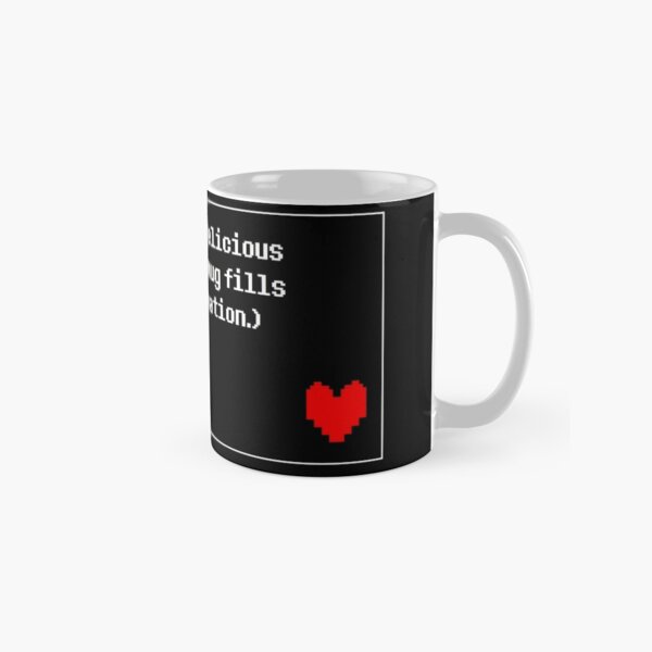 Vista previa del artículo con la obra «Determinación en una taza de café - Undertale», diseñado y vendido por Castrum95.