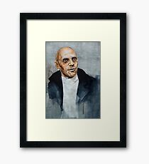 Foucault Framed Print