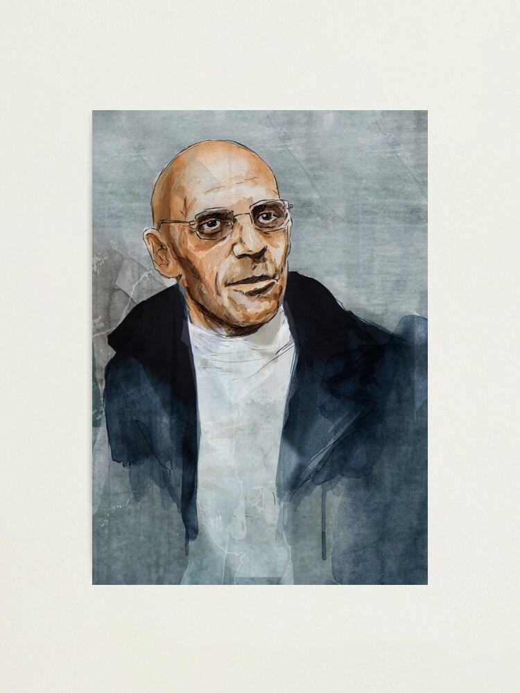 Michel Foucault Arte Foto impresión Poster De Regalo la teoría social cotización