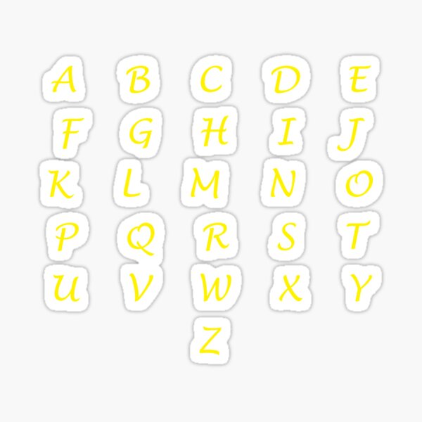 Lowercase Alphabet Lore but it's in Rainbow Order (Pre-Epilogue) 