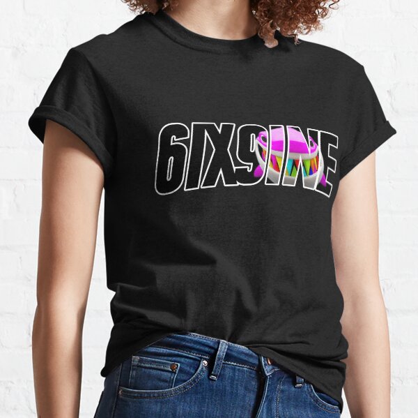 6ix9ine tiburón tekashi 69 trollz gooba punani design Camiseta clásica