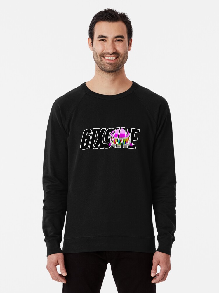 6ix9ine shark tekashi 69 trollz gooba punani design Lightweight Sweatshirt