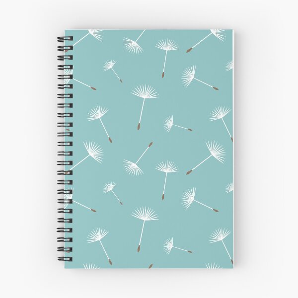 Item preview, Dandelion seed turqoise spring pattern designed and sold by EngineerGoC.