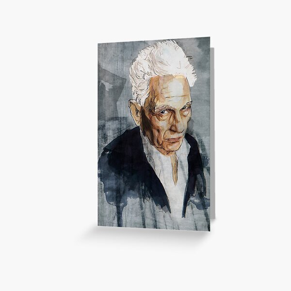 Derrida Greeting Card
