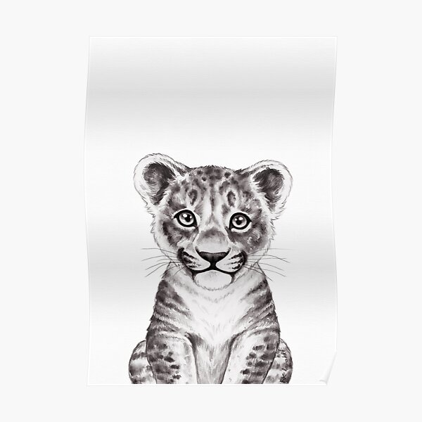 Posters Sur Le Theme Baby Lion Redbubble