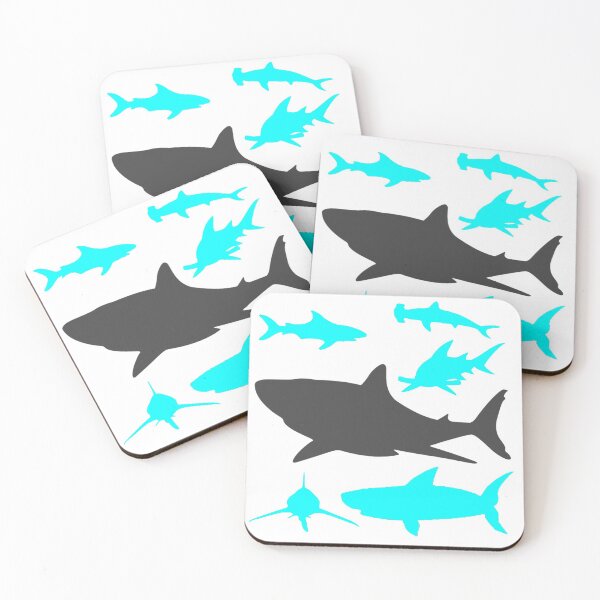 Item preview, shark silhouette 2 designed and sold by GL Digital Artwork .