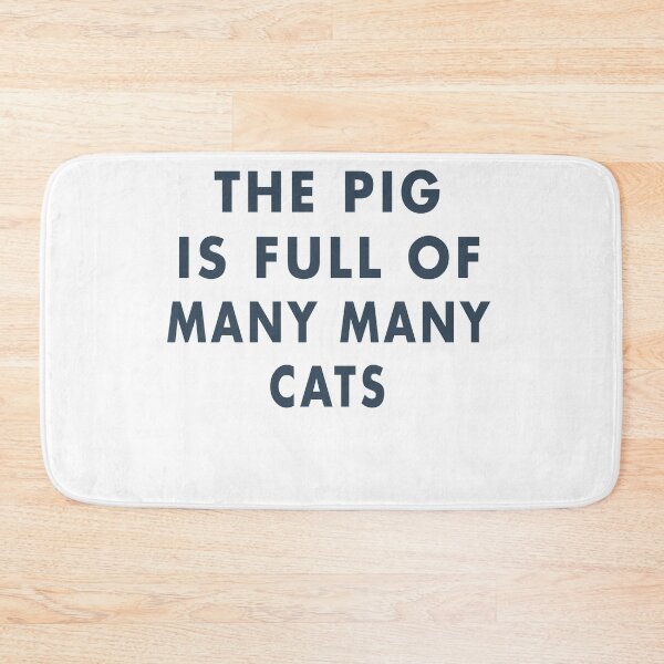 Item preview, The Pig Is Full Of Many Many Cats designed and sold by AmadaLevile.