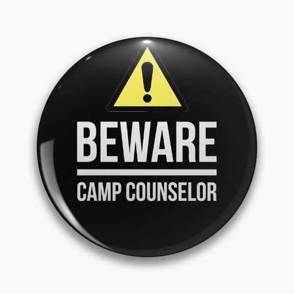 Artikelvorschau, Vorsicht vor Camp Counselor Geschenk entworfen und verkauft von mudrockdesign.