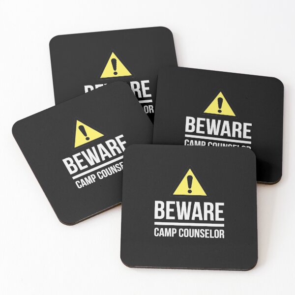 Item preview, Beware Camp Counselor Gift designed and sold by mudrockdesign.