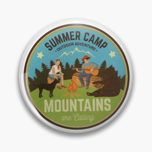 Item preview, Summer camp camping outdoor mountains hiking designed and sold by Zenzeo.