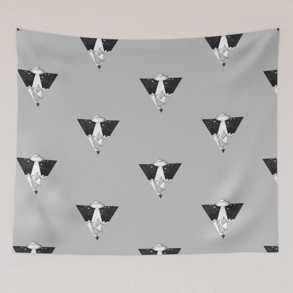 Item preview, ufo patterned design designed and sold by Usta Store.