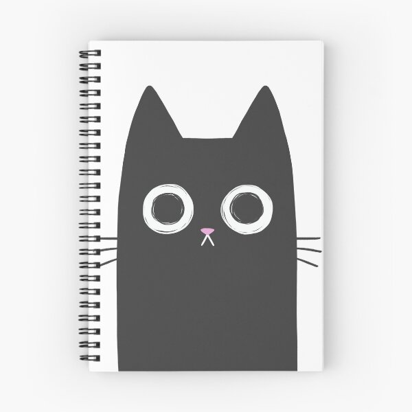 Item preview, Staring Black Cat designed and sold by kattvalk.