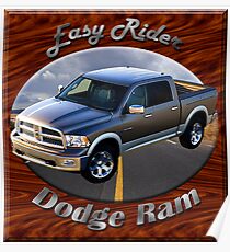 Dodge Ram Truck Easy Rider Poster