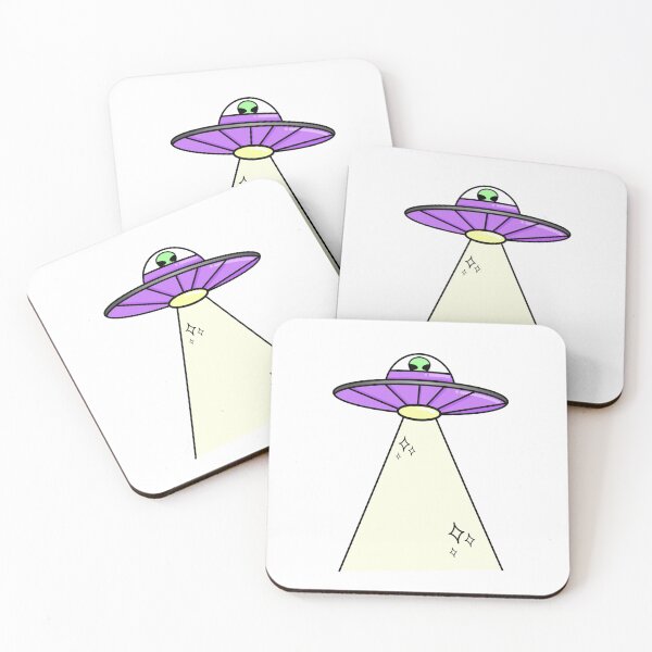 Item preview, Flying ufo *colored*  Sticker designed and sold by lolalistic.