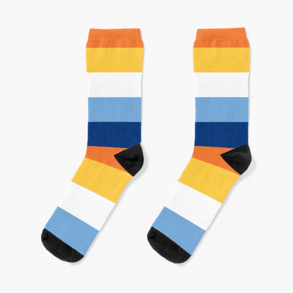 Item preview, AROACE Flag (orange and blue) Aro Ace Aromantic Asexual Queer Pride LGBTQ+ designed and sold by Victoria Barron.