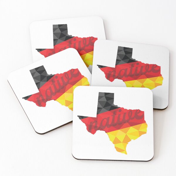 Item preview, Texas Native Polygon German Flag designed and sold by Susan Says.