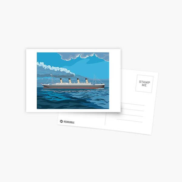 Titanic Waters Postcard