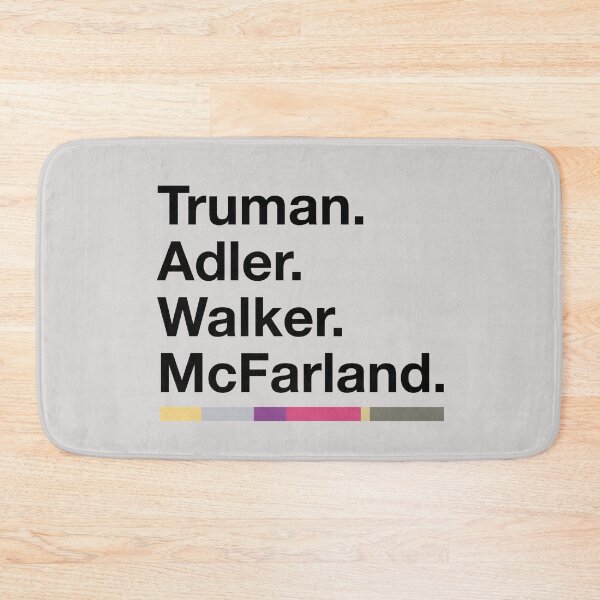Item preview, Truman, Adler, Walker, McFarland  (Will and Grace) designed and sold by catalystdesign.