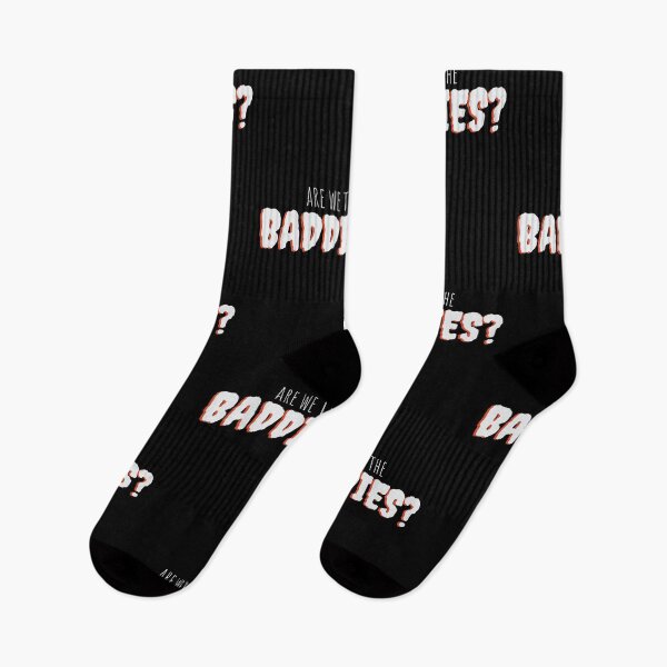 Item preview, Are We the Baddies? designed and sold by sillyaprons.