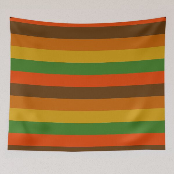 Item preview, Autumn Indian Corn Color Stripes Pattern designed and sold by GiftsNPatterns.