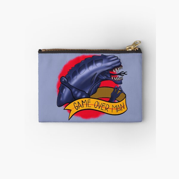 Item preview, Game Over Alien Tattoo Flash Art designed and sold by ursaink.