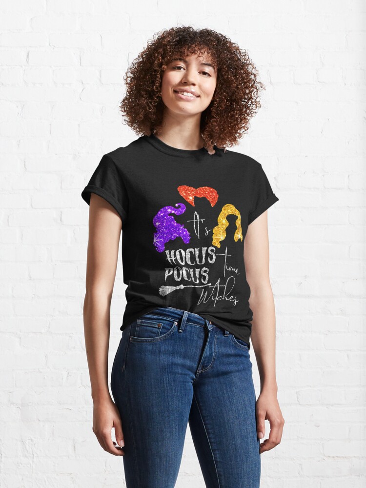 Disover it's Hocus pocus time witches  Classic T-Shirt