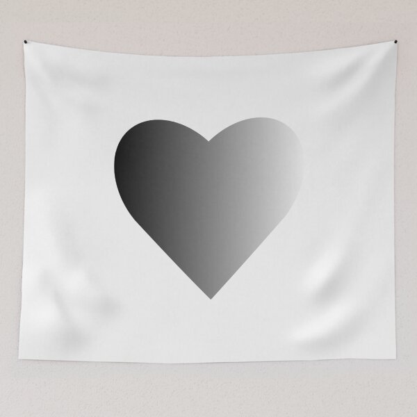 Item preview, Fading Heart -- Black Gradient Design designed and sold by Creative.Juices.