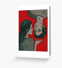 Stiles and Lydia Greeting Card